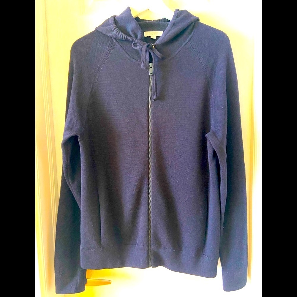 Hoodie cardigan COS sweater with pockets